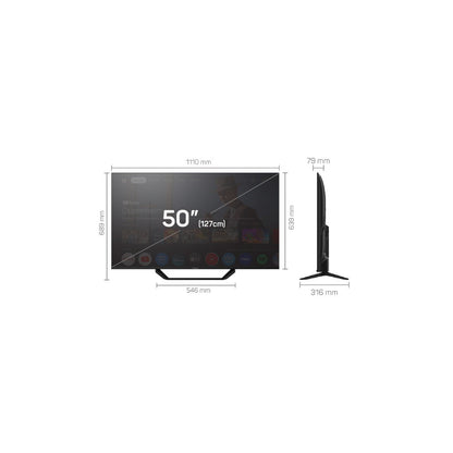 TESLA Televizor 50" 50E655BUS Google TV 4K UHD + GRATIS NOSAČ
