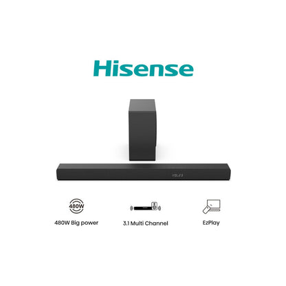 Hisense Soundbar HS3100 3.1 480W Dolby Audio