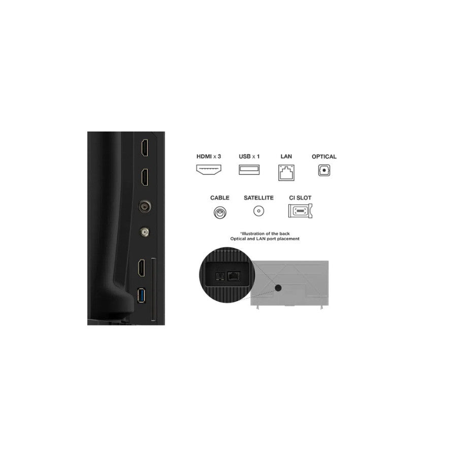 TCL Smart televizor 50V6C 50" 4K UHD Google TV 5GOD Gar.