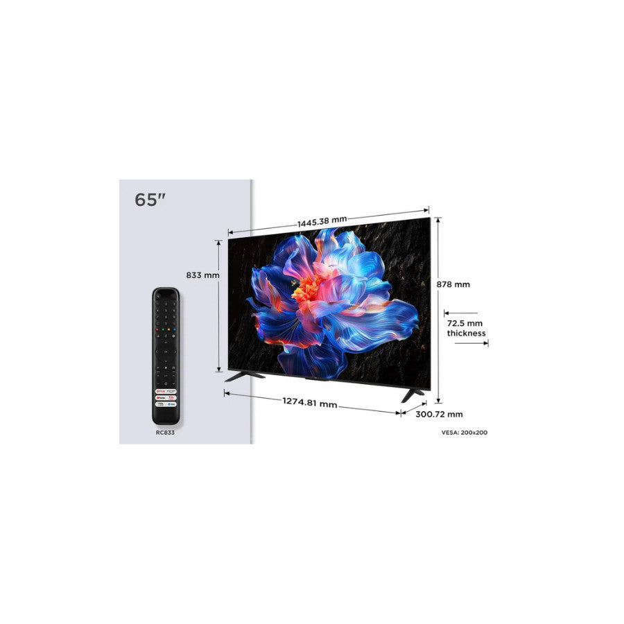 TCL Smart televizor 65V6C 65" 4K UHD Google TV 5GOD Gar.