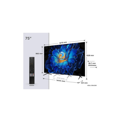 TCL Televizor 75" TCL Televizor 75" 75C6KS QD-MINI LED TV