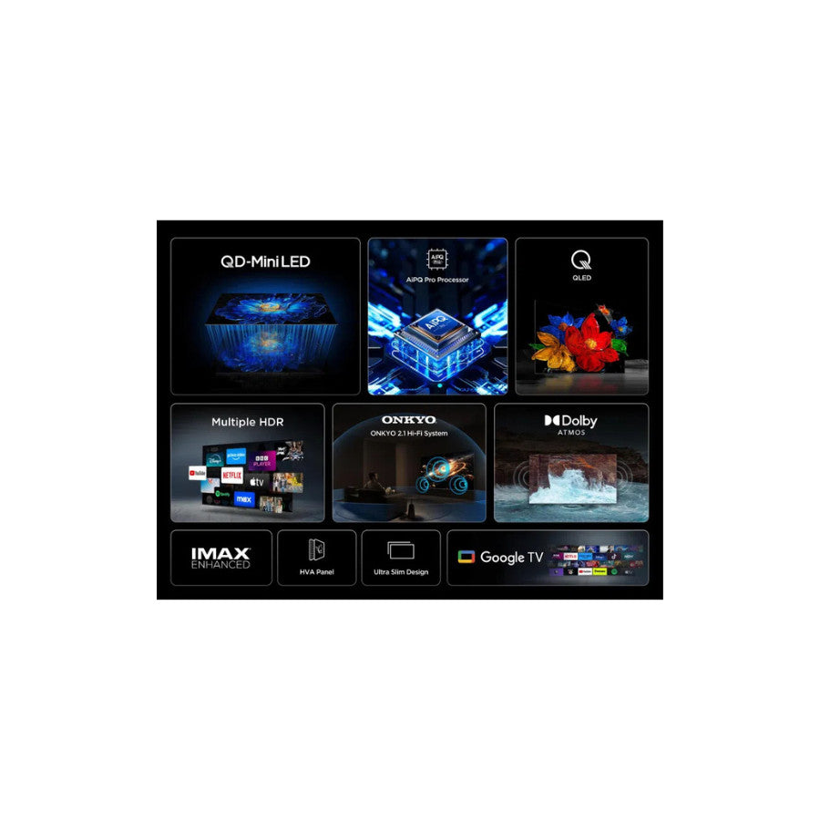 TCL Televizor 75" TCL Televizor 75" 75C6KS QD-MINI LED TV