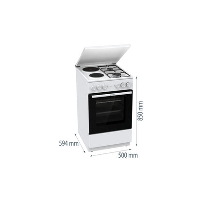 GORENJE kombinovani štednjak šporet GK5A12WG Plin struja