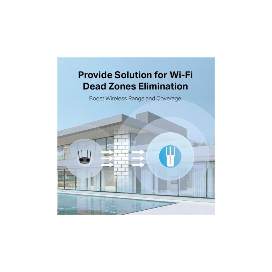 MERCUSYS MW300RE 300MBs Wireless Extender