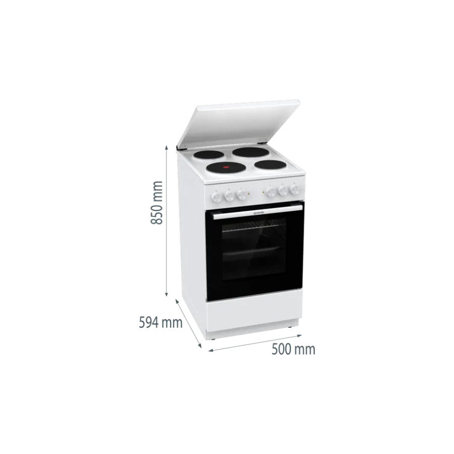 Gorenje električni štednjak šporet GE5A23WH
