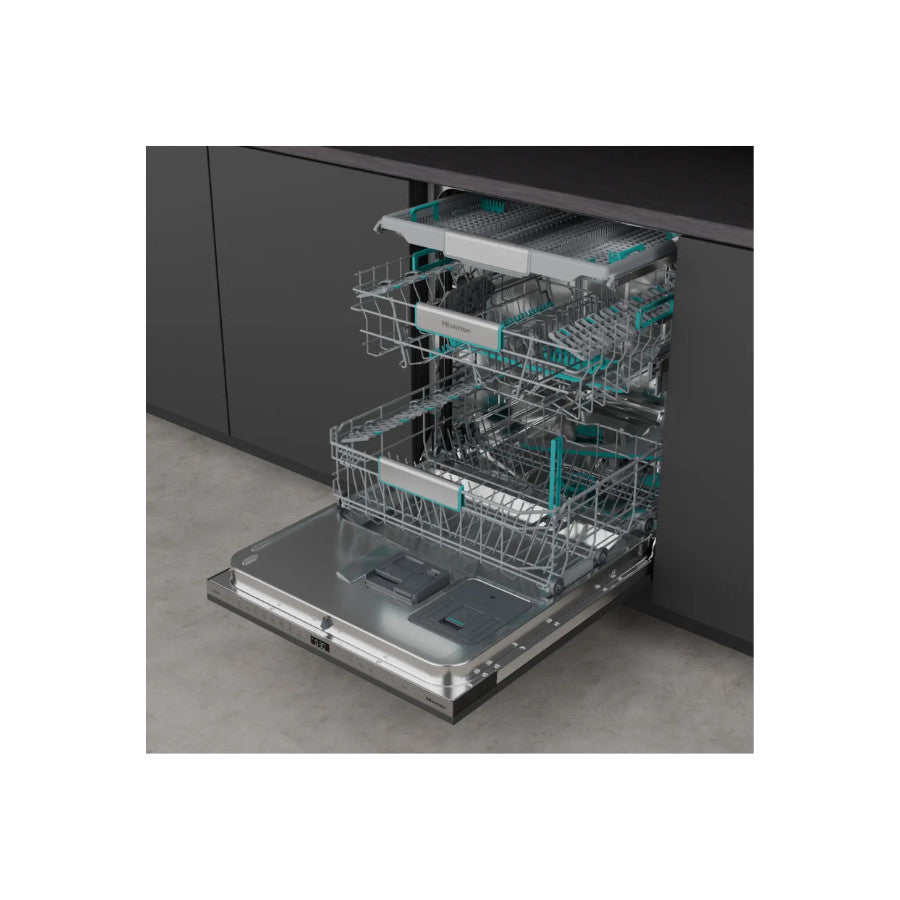 Hisense ugradbena sudomašina HV693A65AD 60cm Tri ladice