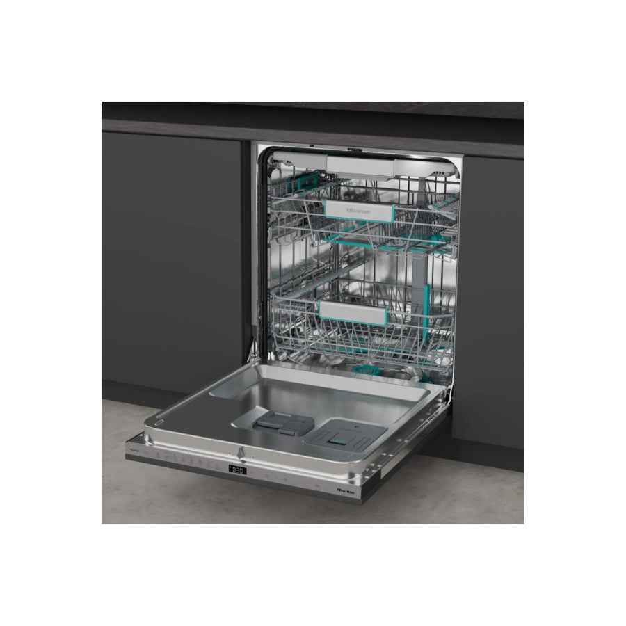 Hisense ugradbena sudomašina HV693A65AD 60cm Tri ladice