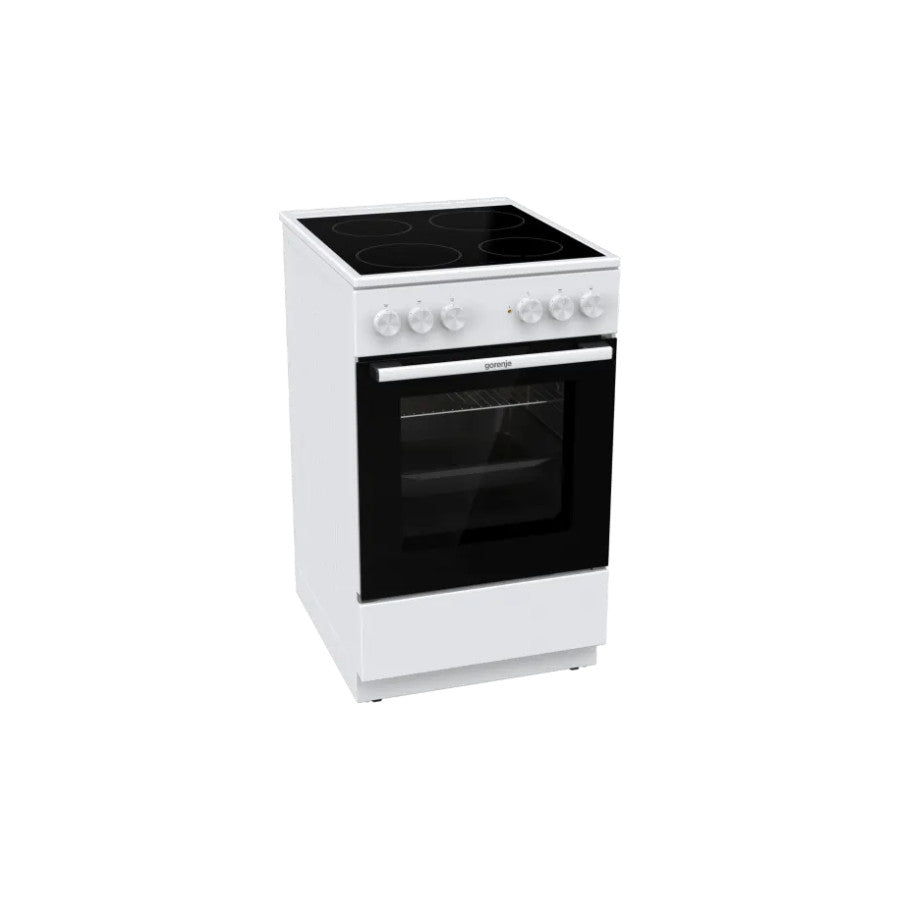 Gorenje električni štednjak GEC5A20WG 50cm Staklokeramička ploča