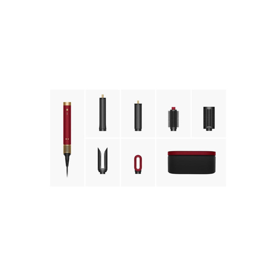 Dyson Airwrap uvijač Coanda 2x Straight+Wavy Red Velvet Gold