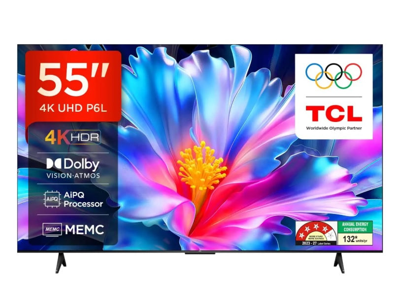 TCL Televizor 55P6L 55" 4K UHD Google TV 5GOD Gar.