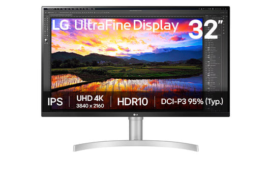 LG monitor IPS 32UN650K-W 31.5'' 4K 3840X2160